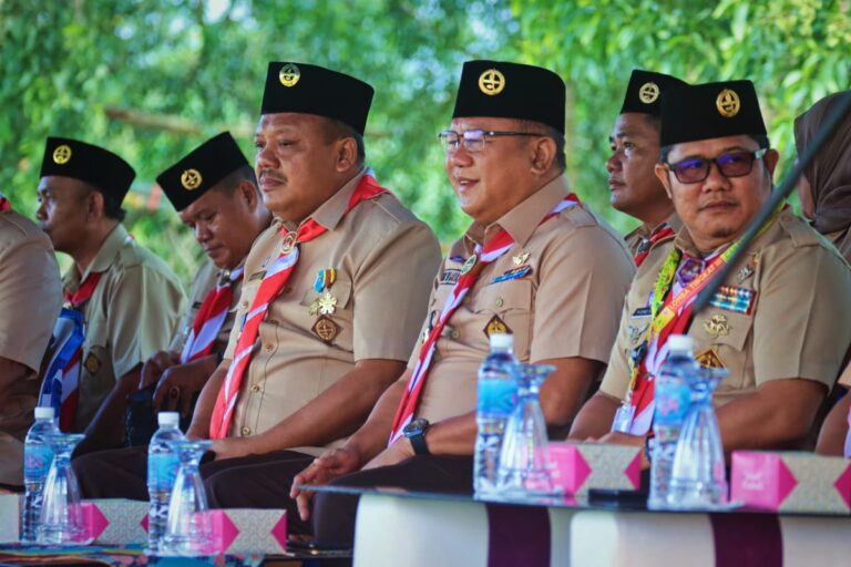 Pj Sekda Muba Buka Lomba Tingkat Regu Penggalang III Kwarcab Muba