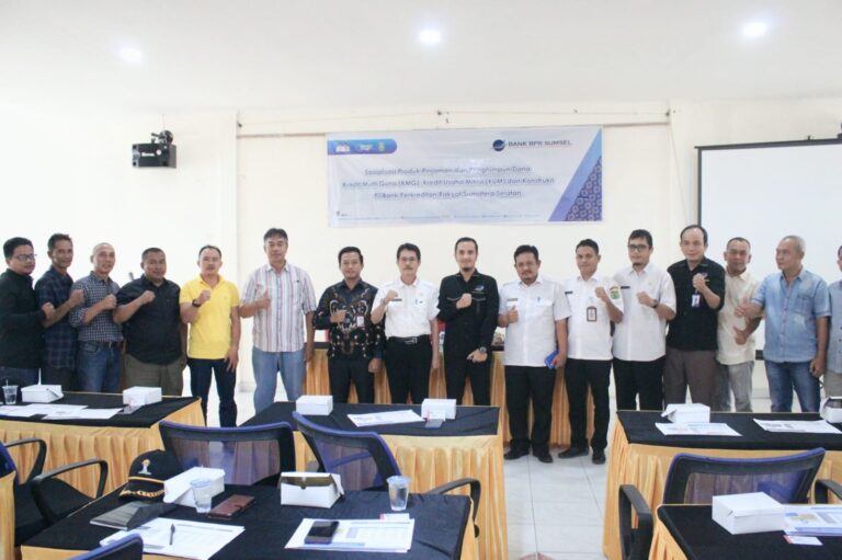 Asisten Perekonomian dan Pembangunan Setda Muba Buka Sosialisasi Produk Bank BPR Sumsel