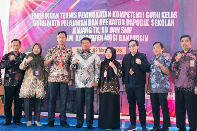 Muba Gelar Bimtek Tingkatkan Kompetensi Guru Kelas, Guru Mata Pelajaran dan Operator