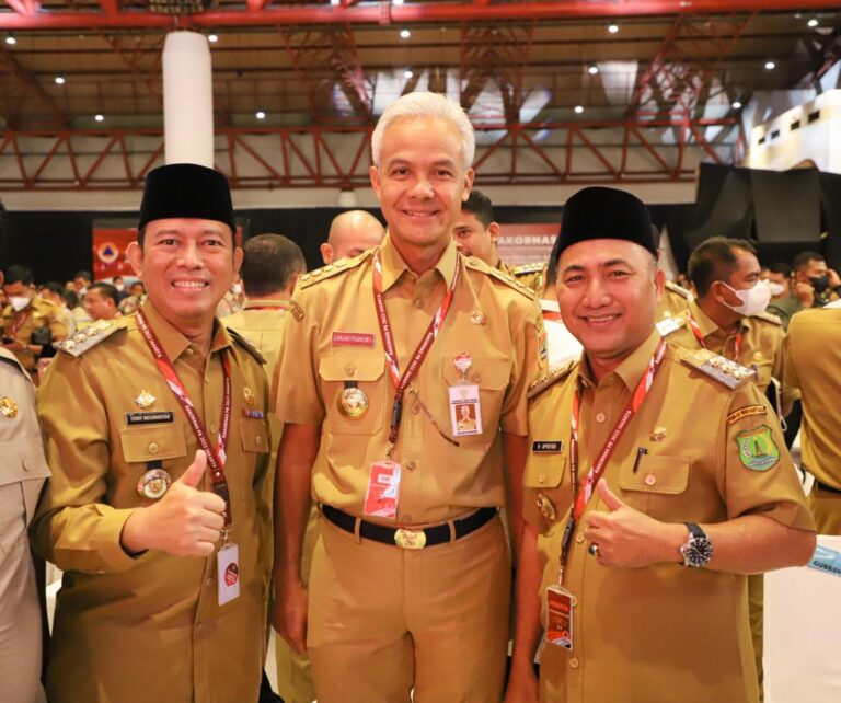 Prioritas Cegah Bencana Alam, Pj Bupati Apriyadi Rakor dengan Presiden RI Joko Widodo