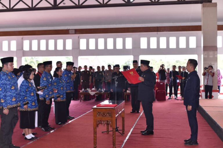 Bupati Askolani Lantik 186 CPNS Jadi PNS