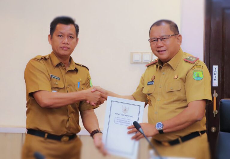Pj Bupati Muba Tunjuk Camat Sungai Keruh Edi Haryanto sebagai Plt Camat Sekayu