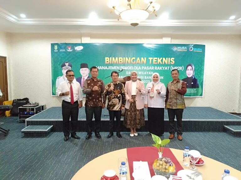 Dorong Perbaikan Pengelolaan Pasar Pemkab Muba Gelar Bimtek MP2R