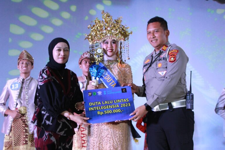 Pemilihan Duta Lalu Lintas Muba Tahun 2023 Berlangsung Semarak