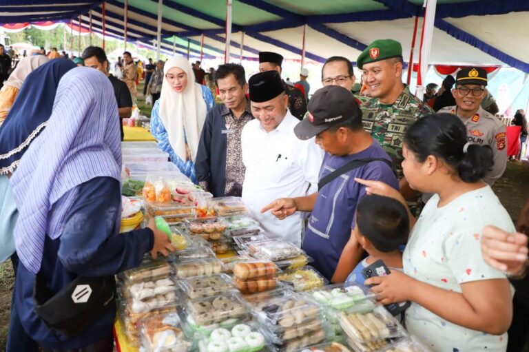 Pemkab Muba Fasilitasi Pelaku UMKM Jualan di Pasar Bedug