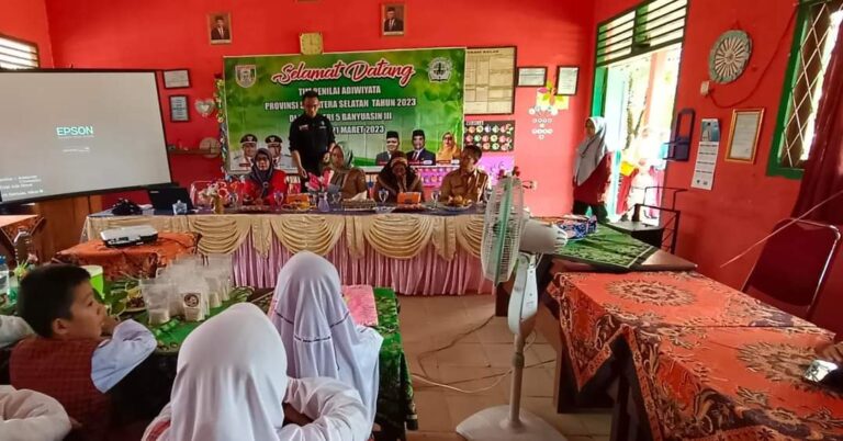 Giliran SDN 5 Banyuasin III Dinilai Tim Adiwiyata Sumsel