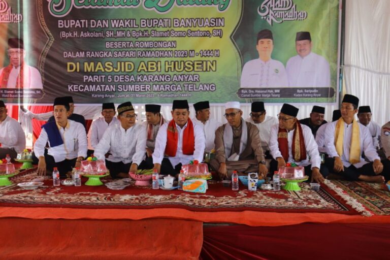 Pimpinan Dewan Hadiri Peresmian Masjid Raya Abi Husein