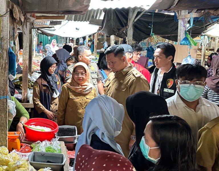 Sidak di Pasar Sukajadi, Tim Gabungan Temukan Takjil “Berbahaya”