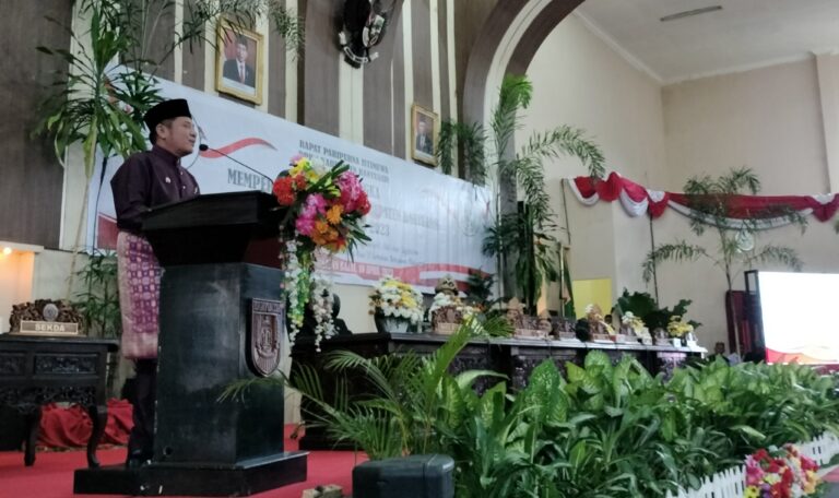 DPRD Banyuasin Gelar Paripurna HUT Banyuasin Ke-21 Tahun