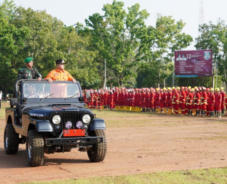Pimpin Apel Siaga Karhutla, Bupati Harap Seluruh Pihak Bersinergi Wujudkan Banyuasin Bebas Asap