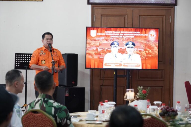 Bupati Banyuasin Ramah Tamah dengan Forkopimda dan Pimpinan perusahaan Kabupaten Banyuasin