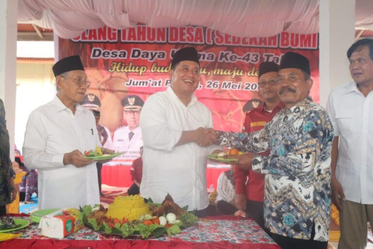 Bupati Askolani : Sedekah Bumi Sebagai Ungkapan Rasa Syukur