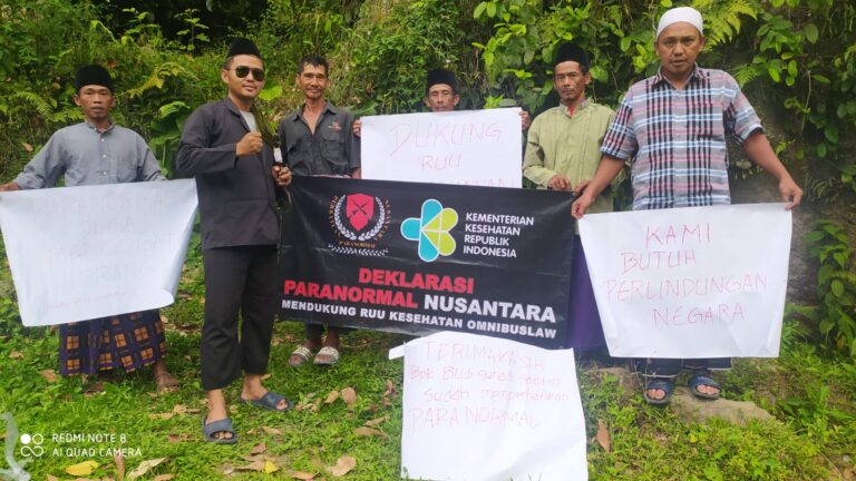Paranomal Nusantara Tegaskan Dukung UU Kesehatan Segera Disahkan