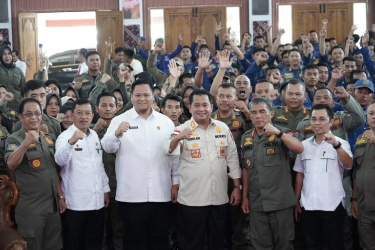 Bupati Beri Arahan Satpol-pp Terkait Ketentraman Ketertiban di Banyuasin