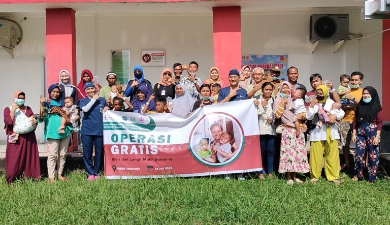 IDI Banyuasin Gelar Operasi Bibir Sumbing Gratis