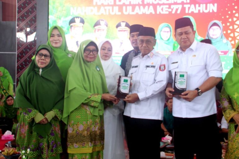 Ribuan Jamaah Hadiri Harlah Muslimat NU Ke-77 Di Banyuasin