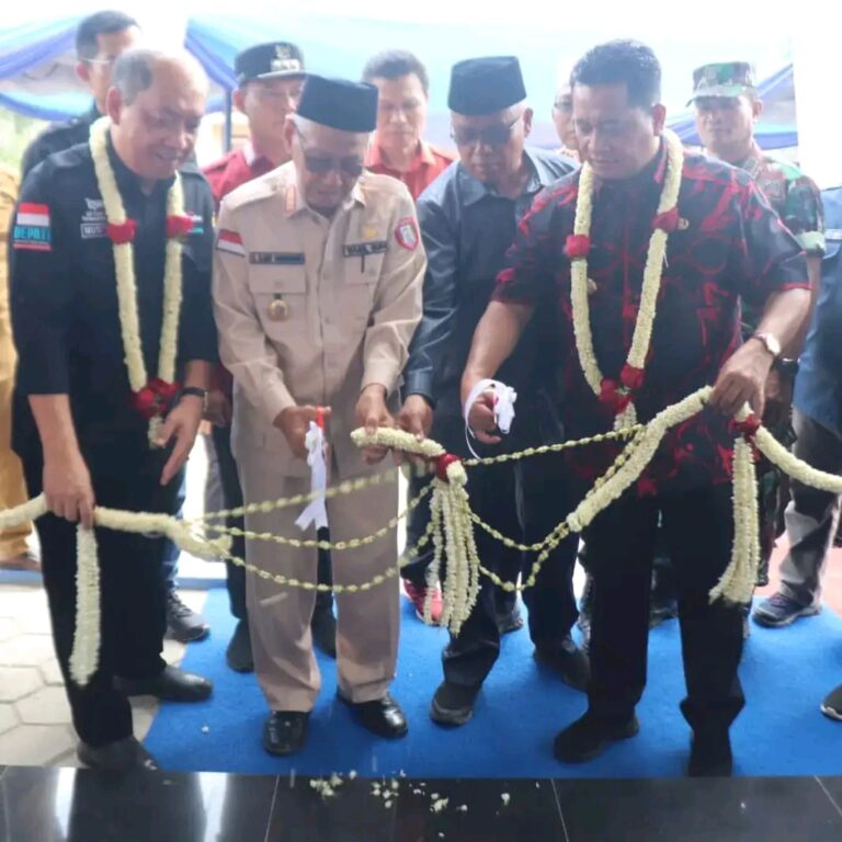 Bupati Askolani Resmikan Kantor Kas Bank Sumsel Babel Muara Padang