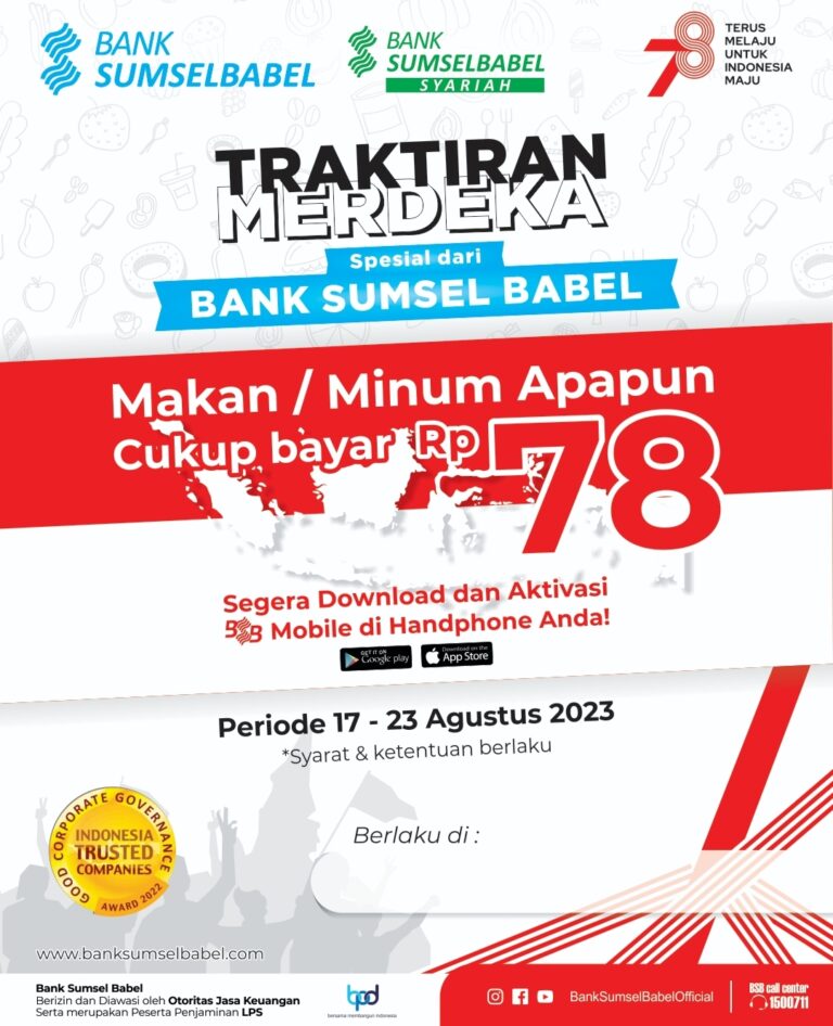 Bank Sumsel Babel Traktir Nasabah Besar Besaran, Makan Pempek Cukup Bayar Rp 78. Syaratnya Ini