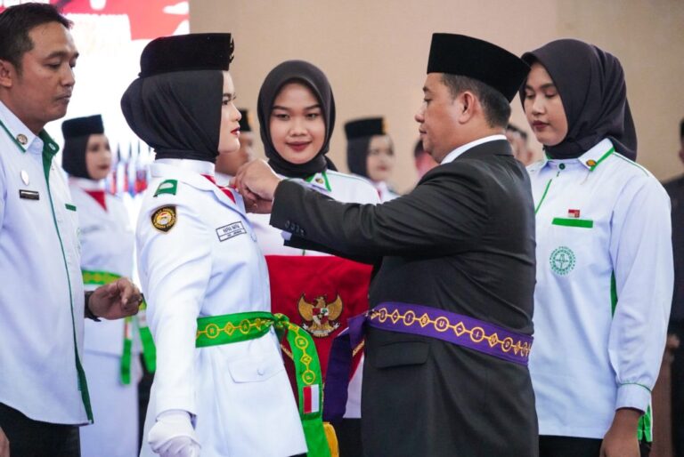 Bupati Banyuasin kukuhkan 30 anggota Paskibraka