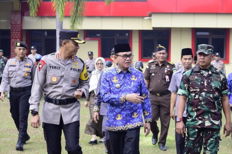 Pj Bupati Banyuasin Siap Bersinergi Dalam Pengamanan Pemilu 2024