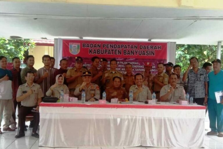 Sosialisasi 9 Pajak Daerah di Betung, Bapenda Banyuasin Harapkan Peningkatan Pendapatan