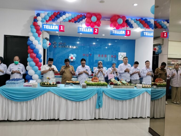 HUT BSB 66, Bank Sumsel Babel Cabang Pangkalan Balai Gelar Syukuran