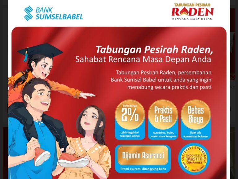 Bank Sumsel Babel Cabang Pangkalan Balai Promosikan Tabungan Pesirah Raden, Berikut Keunggulannya!