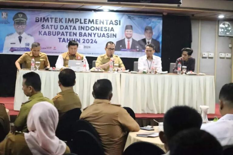Banyuasin Fokus Perkuat Satu Data Indonesia untuk Perencanaan Pembangunan yang Akurat