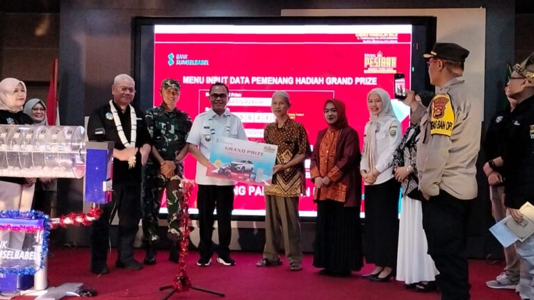 Pengundian Tabungan Pesirah Bank Sumsel Babel Meriah dan Banjir Hadiah