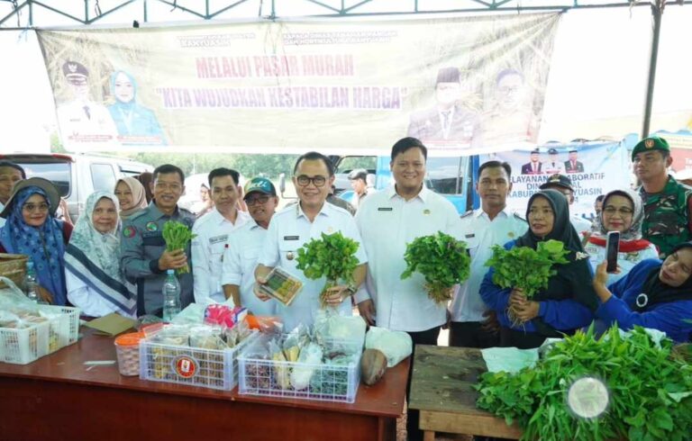 Pemkab Banyuasin Gelar Pasar Murah Tekan Inflasi Jelang Ramadhan