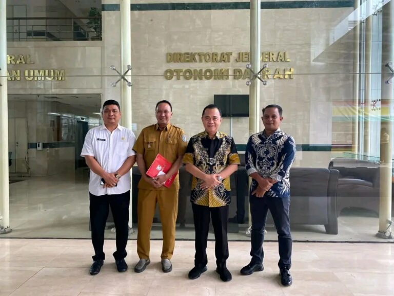 Pj. Bupati Banyuasin Lakukan Koordinasi Terkait Kewenangan Kepala Daerah