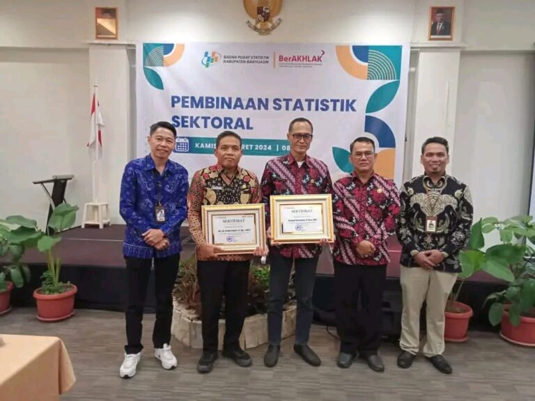 Penyelarasan Satu Data, Pembinaan Statistik Sektoral Banyuasin Digelar