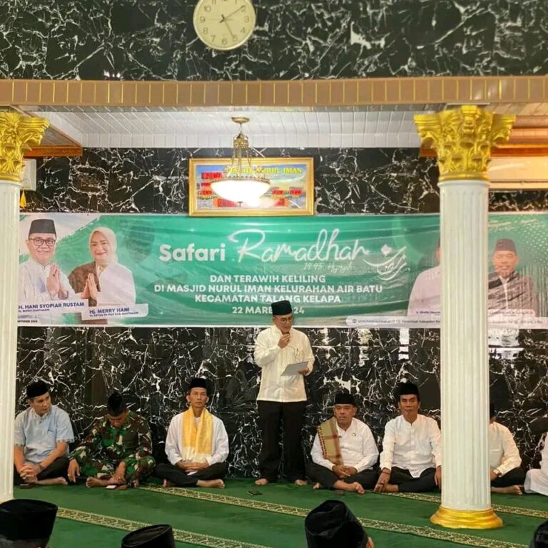 Safari Ramadhan di Air Batu: Pemkab Banyuasin Serap Aspirasi Masyarakat dan Berikan Bantuan