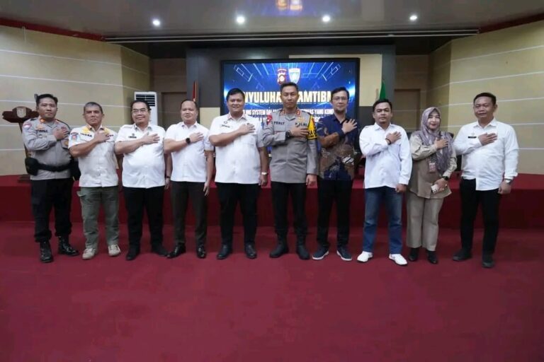 Wujudkan Pemilu Damai Dan Kondusif, Pemkab Banyuasin Gelar Sosialisasi Penyuluhan Kamtibmas