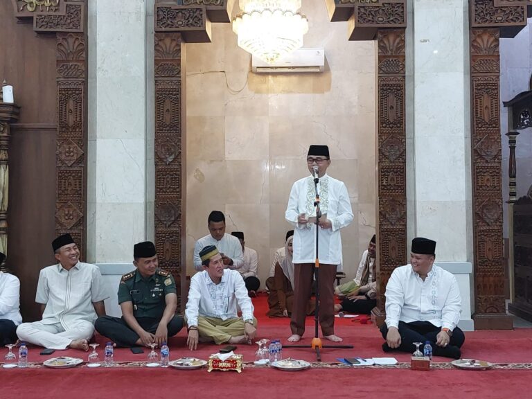 Pj Bupati Banyuasin Buka Kegiatan Safari Ramadhan dan Tarawih Keliling
