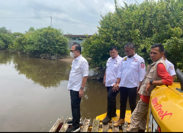 Pemkab Banyuasin Mulai Normalisasi Sungai Gasing untuk Atasi Banjir