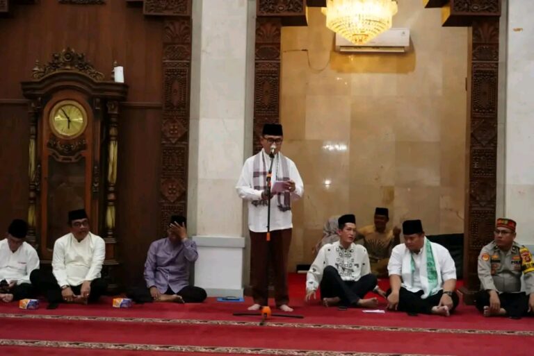 Tutup Safari Ramadhan, Pj Bupati Banyuasin Himbau Masyarakat Terkait Kamtibmas dan Keamanan Pangan