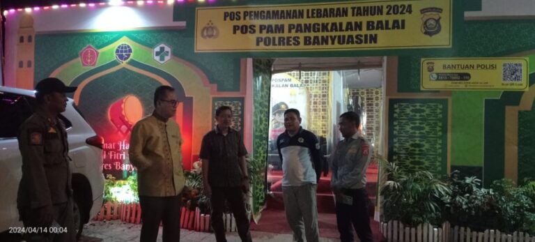 Pemkab Banyuasin Sediakan Fasilitas Kesehatan untuk Petugas dan Pemudik