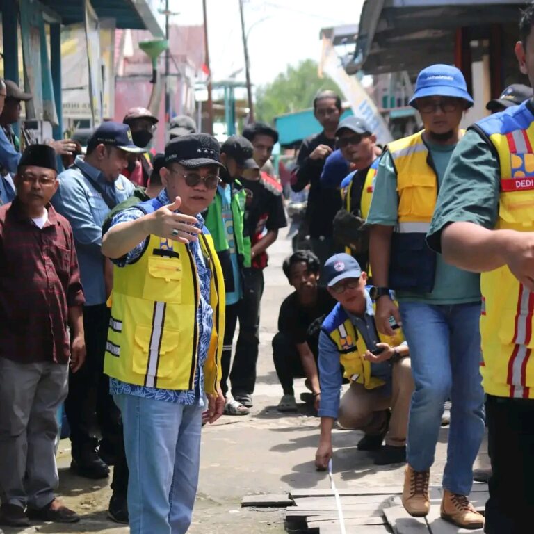 Pj Bupati Banyuasin Akan Segera Perbaiki Jalan Poros Sungsang