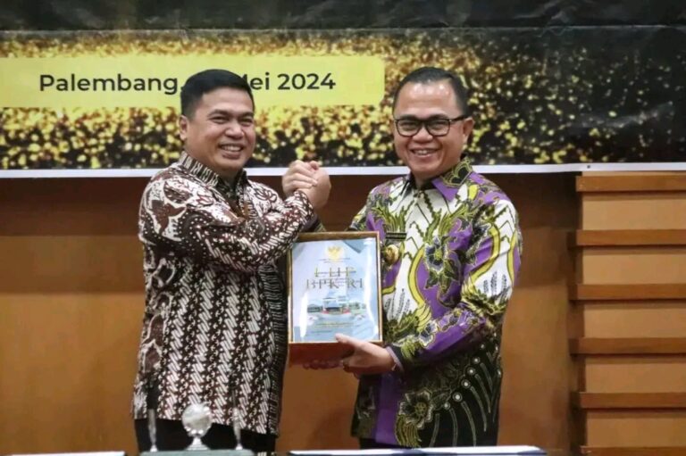 Luar Biasa! Banyuasin Kembali Raih WTP Ke-13