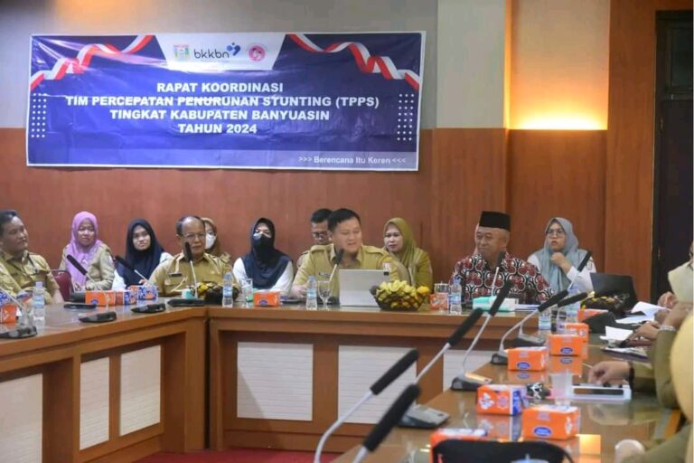 Banyuasin Targetkan Turunkan Angka Stunting Hingga 15 Persen