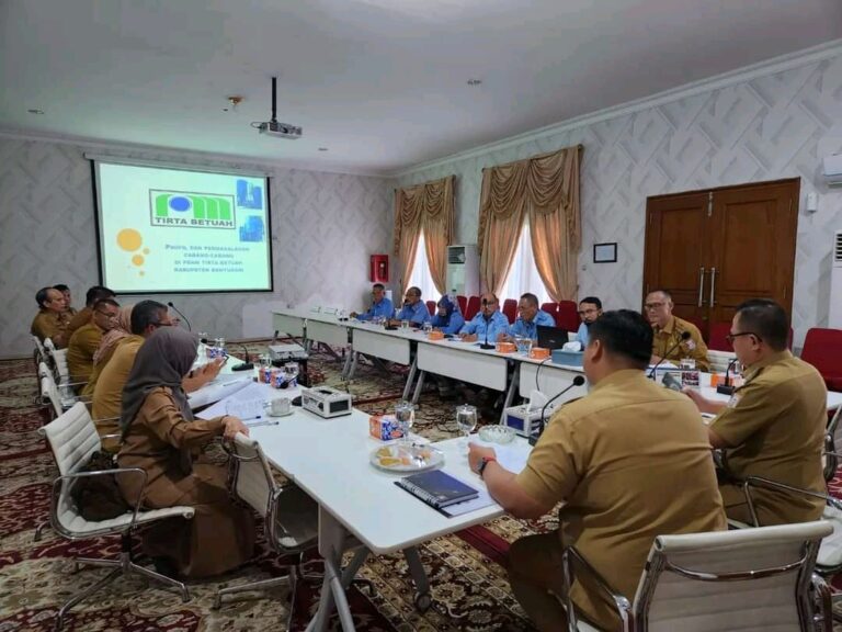 Pj Bupati Banyuasin Tegas Minta PDAM Tirta Betuah Tingkatkan Pelayanan Air Bersih!