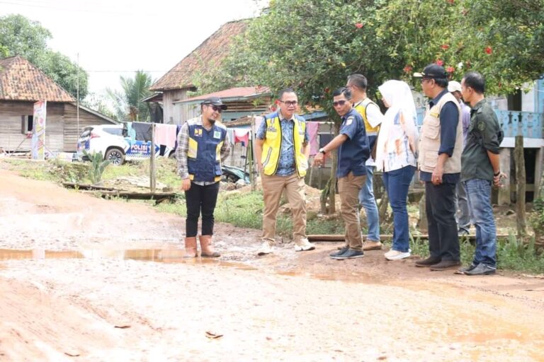 Pj Bupati Banyuasin Akui Jalan Poros Simpang Mendal Mendil Tak Layak Dilalui
