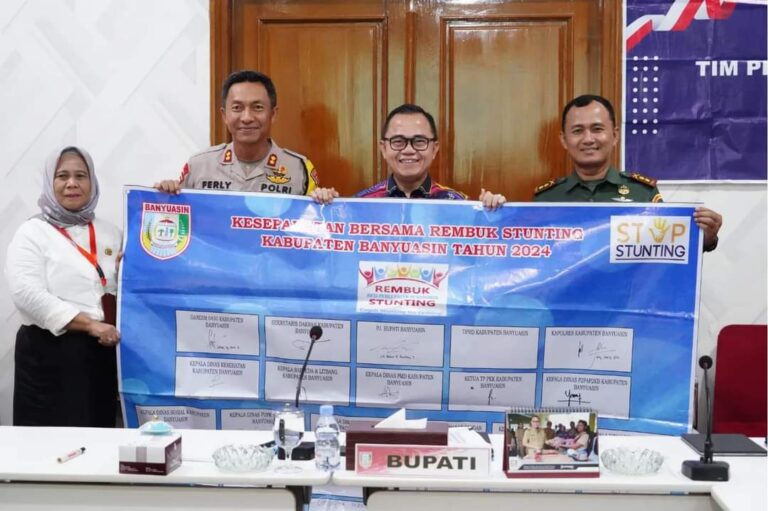 Perangi Stunting di Banyuasin: Rapat dan Rembuk Stunting Digelar, Sinergi dan Inovasi Jadi Kunci