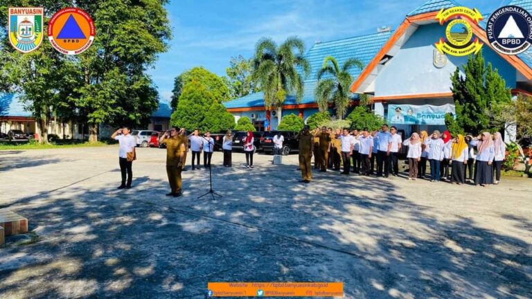 BPBD Kabupaten Banyuasin Gelar Apel Rutin Penuh Semangat!
