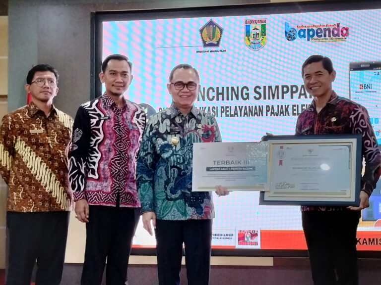 Banyuasin Luncurkan Aplikasi Simppatik untuk Meminimalisir Penyimpangan Pajak