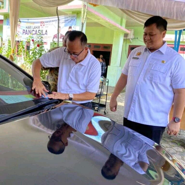 Pemkab Banyuasin Uji Emisi Gratis Kendaraan Dinas dan Tanam Pohon Peringati Hari Lingkungan Hidup Sedunia