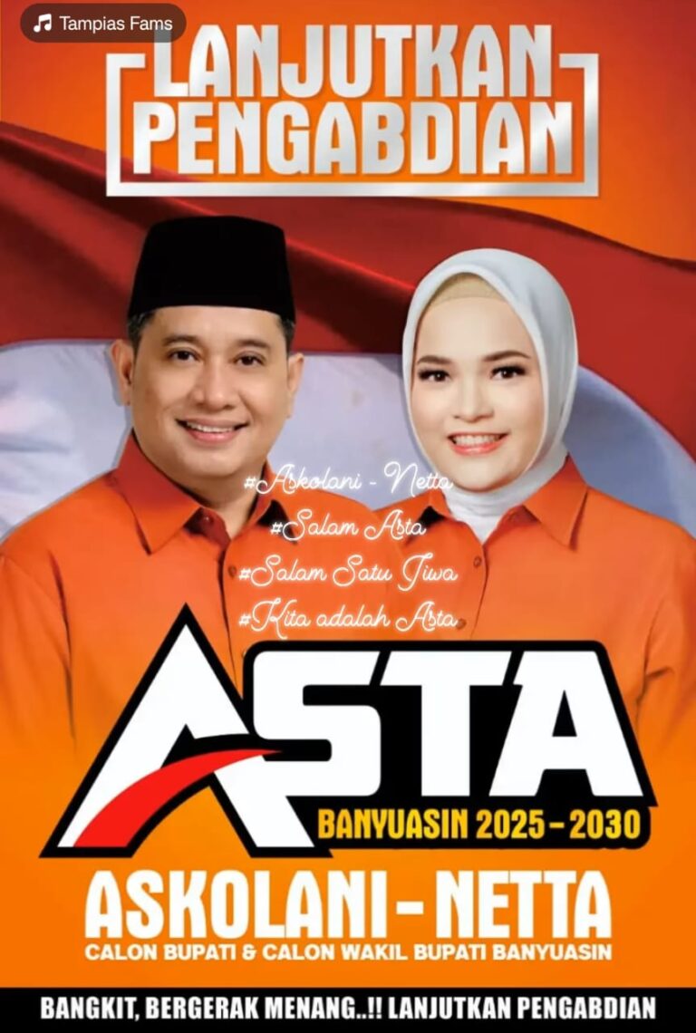 Lanjutkan Pengabdian, Banyuasin Bangkit Bersama ASTA