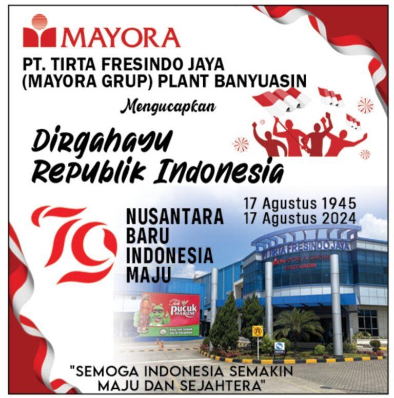 PT Tirta Fresindo Jaya Ajak Masyarakat Banyuasin Maknai Kemerdekaan