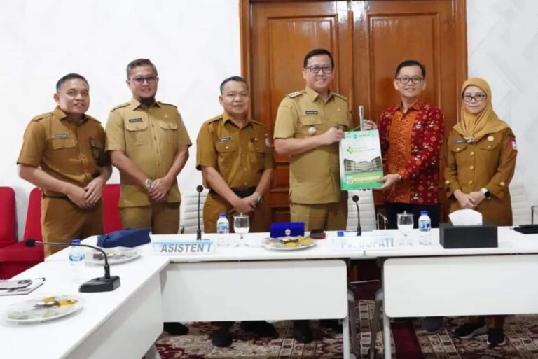 Pj Bupati Banyuasin Terima Audiensi BPJS Ketenagakerjaan